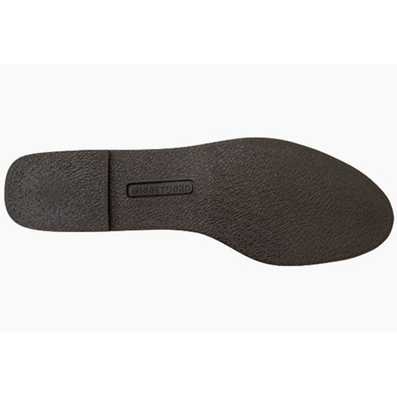 Damen Schlupfstiefel mit Fransen aus Wildleder in Taupe