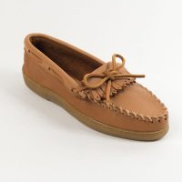 Minnetonka Elchleder Damen Mokassins Klassischer Elchleder Damen Mokassin von Minnetonka