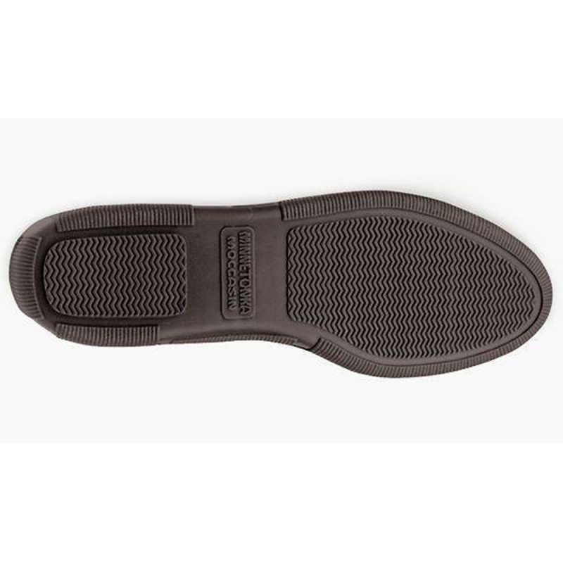 Klassische Dunkelbraune Damen Elchleder Mokassins