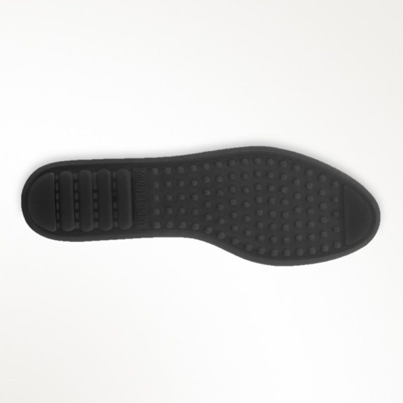 Schwarze Feather Booties von Minnetonka Minnetonka Damen Feather Bootie