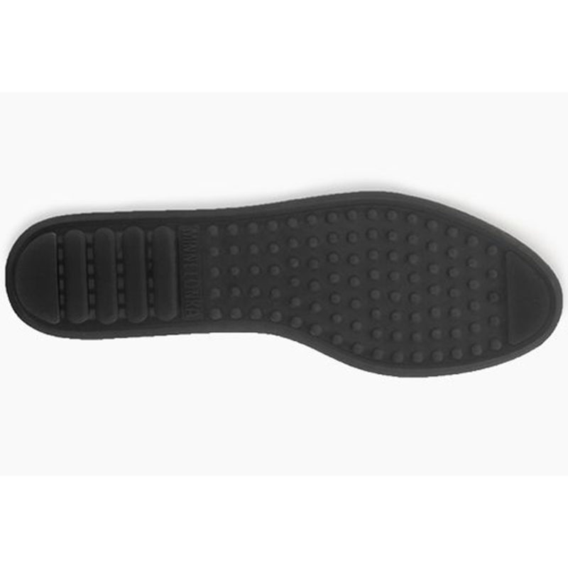 Schwarze Thunderbird Damen Mokassins von Minnetonka Minnetonka Damen Mokassins Thunderbird