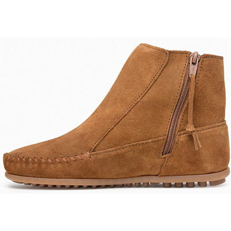 Minnetonka Damen Booties mit Fransen