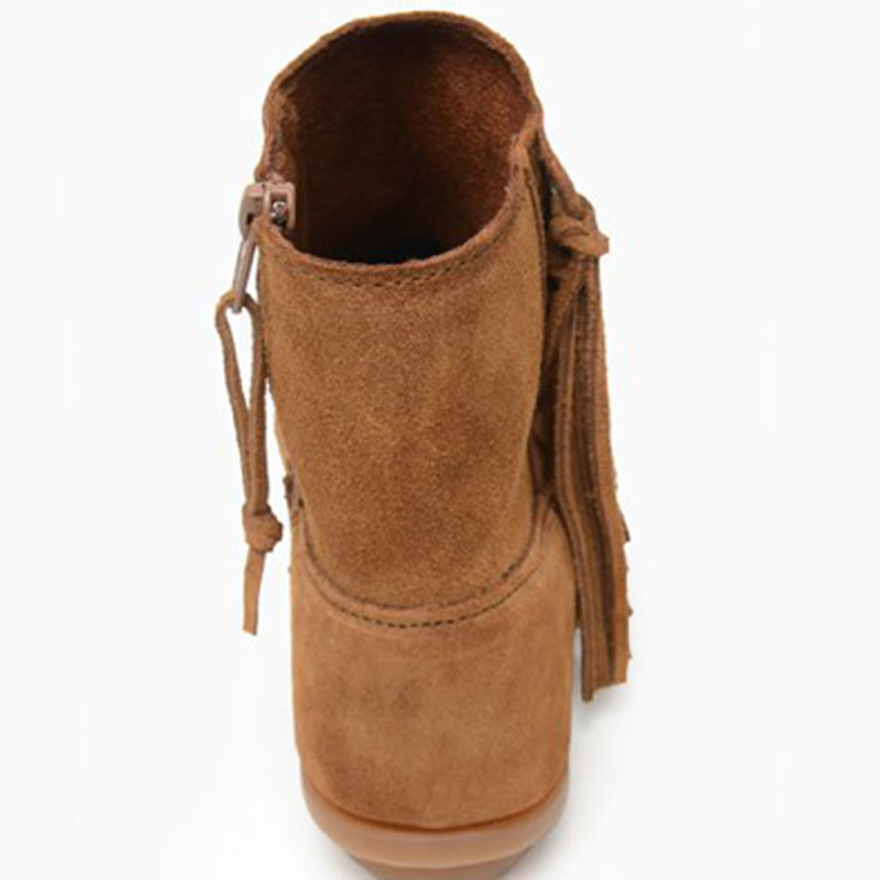 Minnetonka Damen Booties mit Fransen