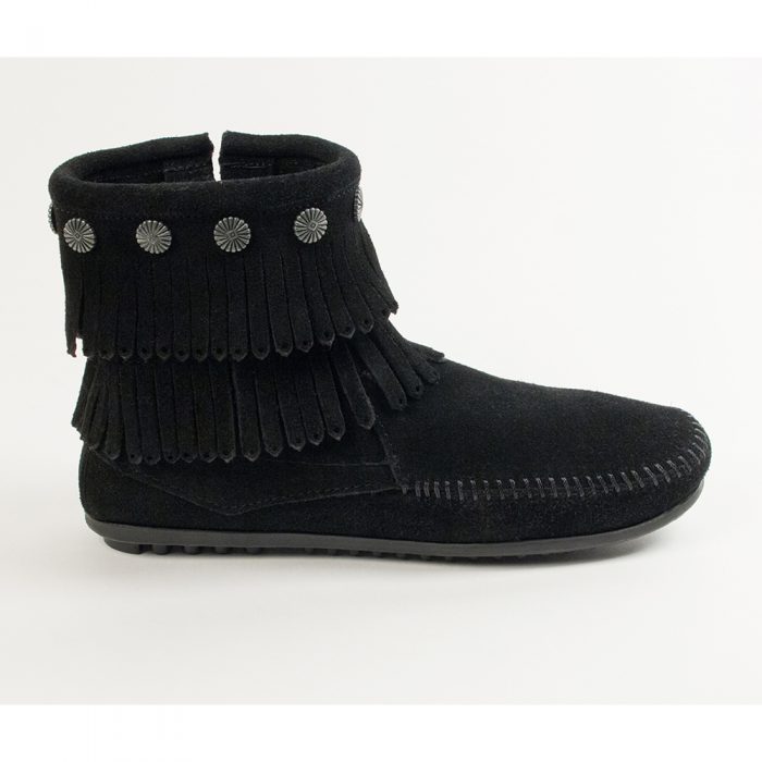 Minnetonka Damen Booties mit Fransen
