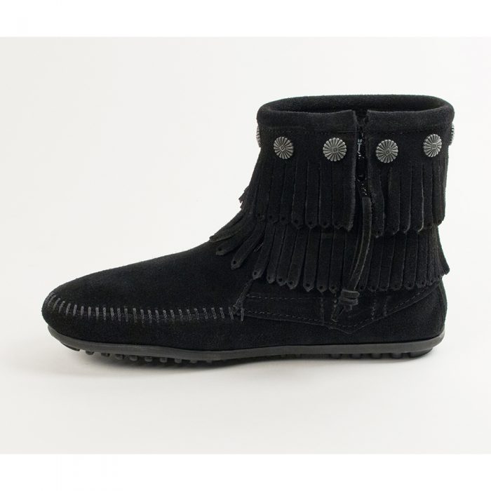 Minnetonka Damen Booties mit Fransen
