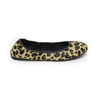 Trendige Ballerinas im Leo Print Design Minnetonka Damen Ballerinas mit Leopard Print