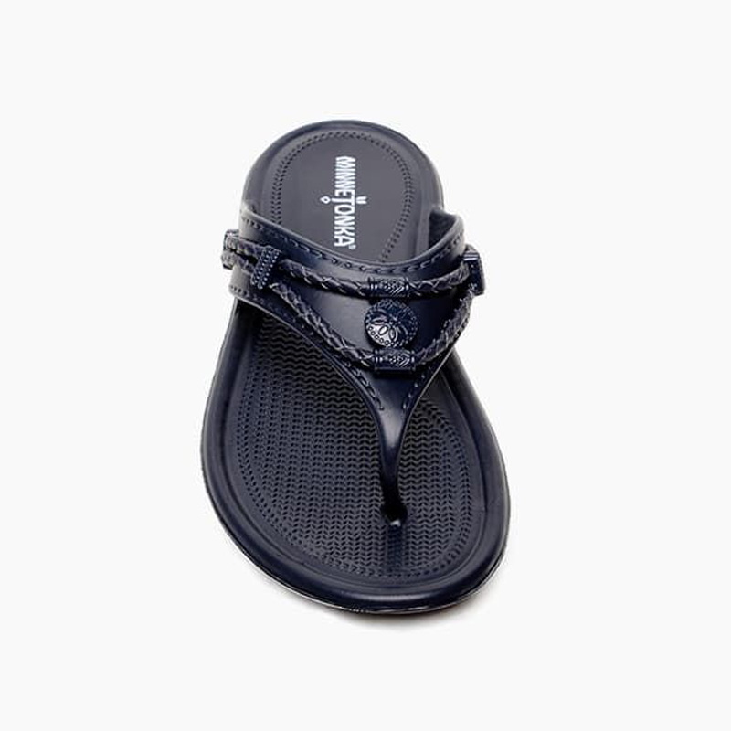 Minnetonka Sandale Navy Minnetonka Sandale Prism