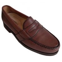 Web 08322 Penny Loafer Braun Schräge